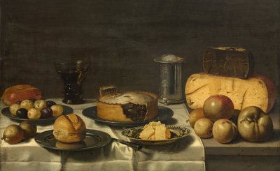 A Dutch Breakfast by Floris Gerritsz van Schooten